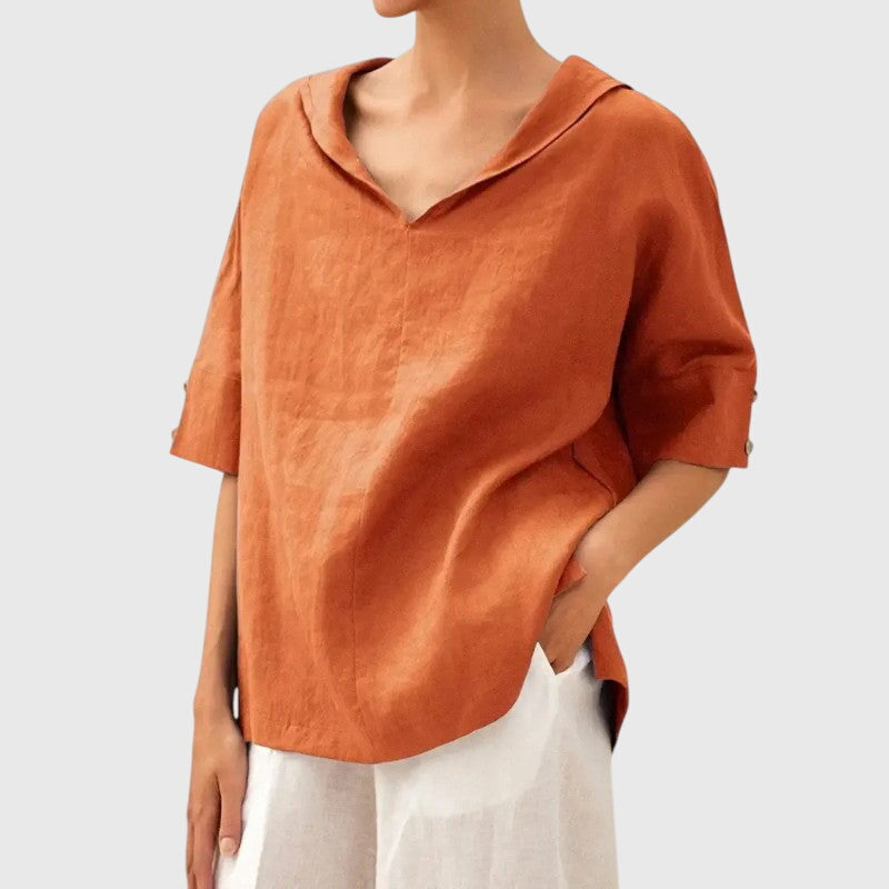 Ayla | Blouse - Blue