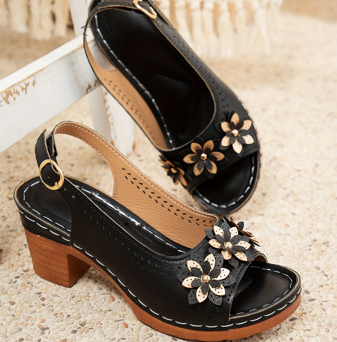 Rosewood | Women's Adjustable Ankle Strap Sandals