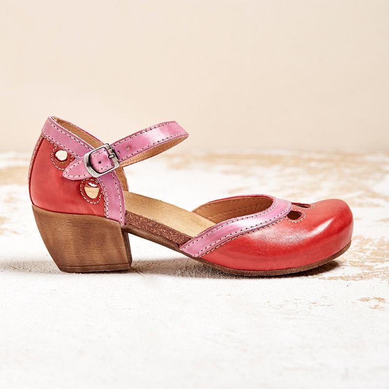 Charlotte | Women's Orthopedic Low Heel Flat Sandals