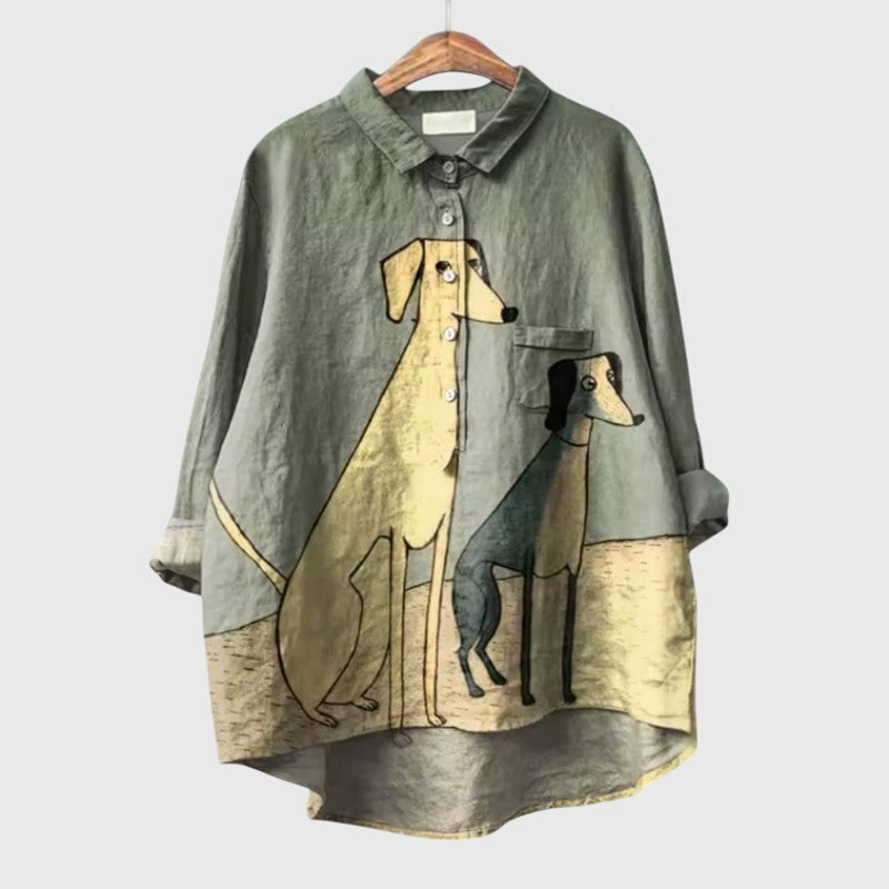 Asta | Blouse - Dog 3