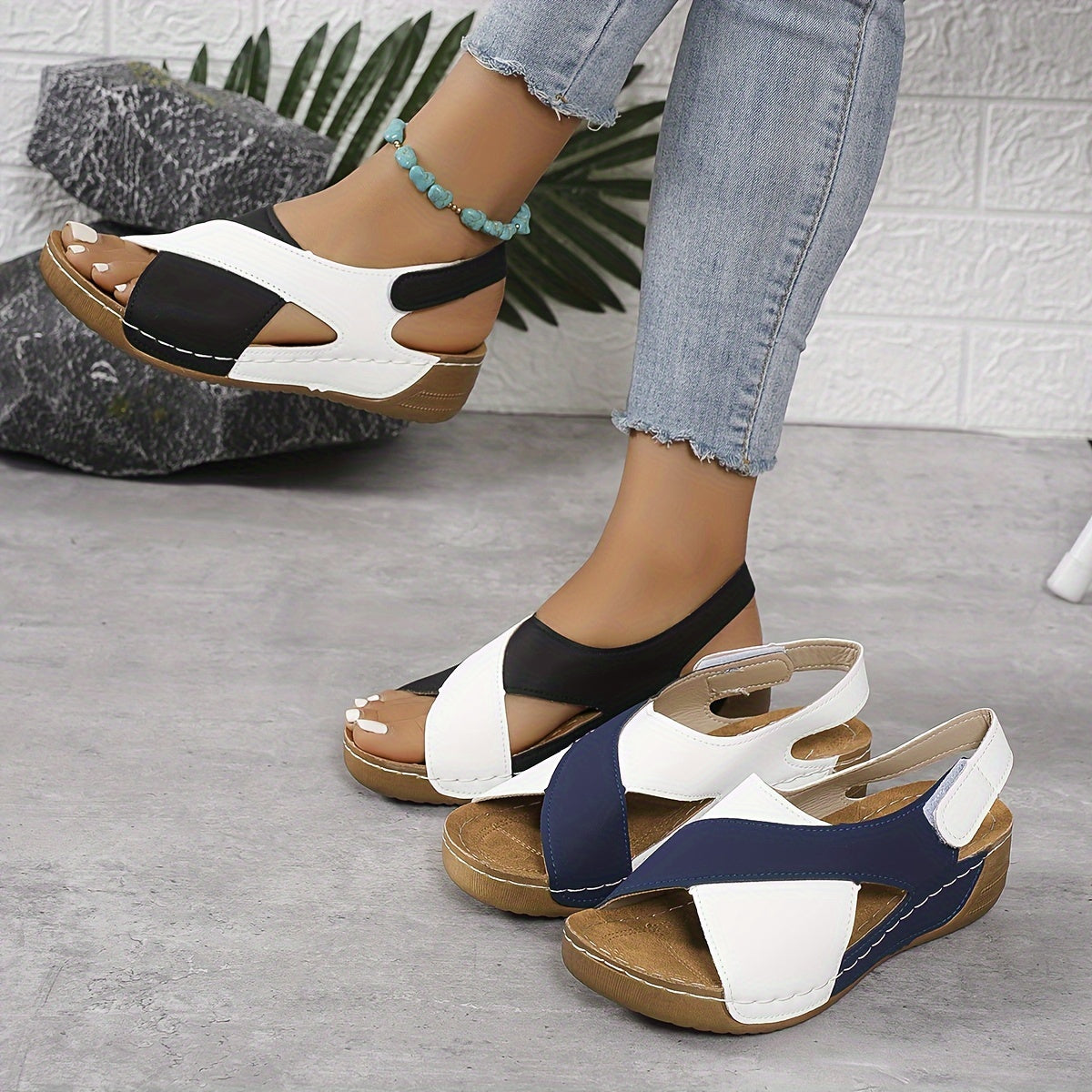 Flavia | Women's Adjustable Sandals for Walking