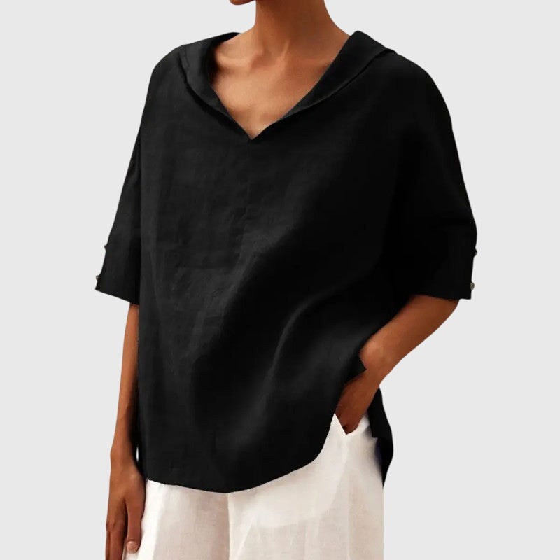 Ayla | Blouse - Blue