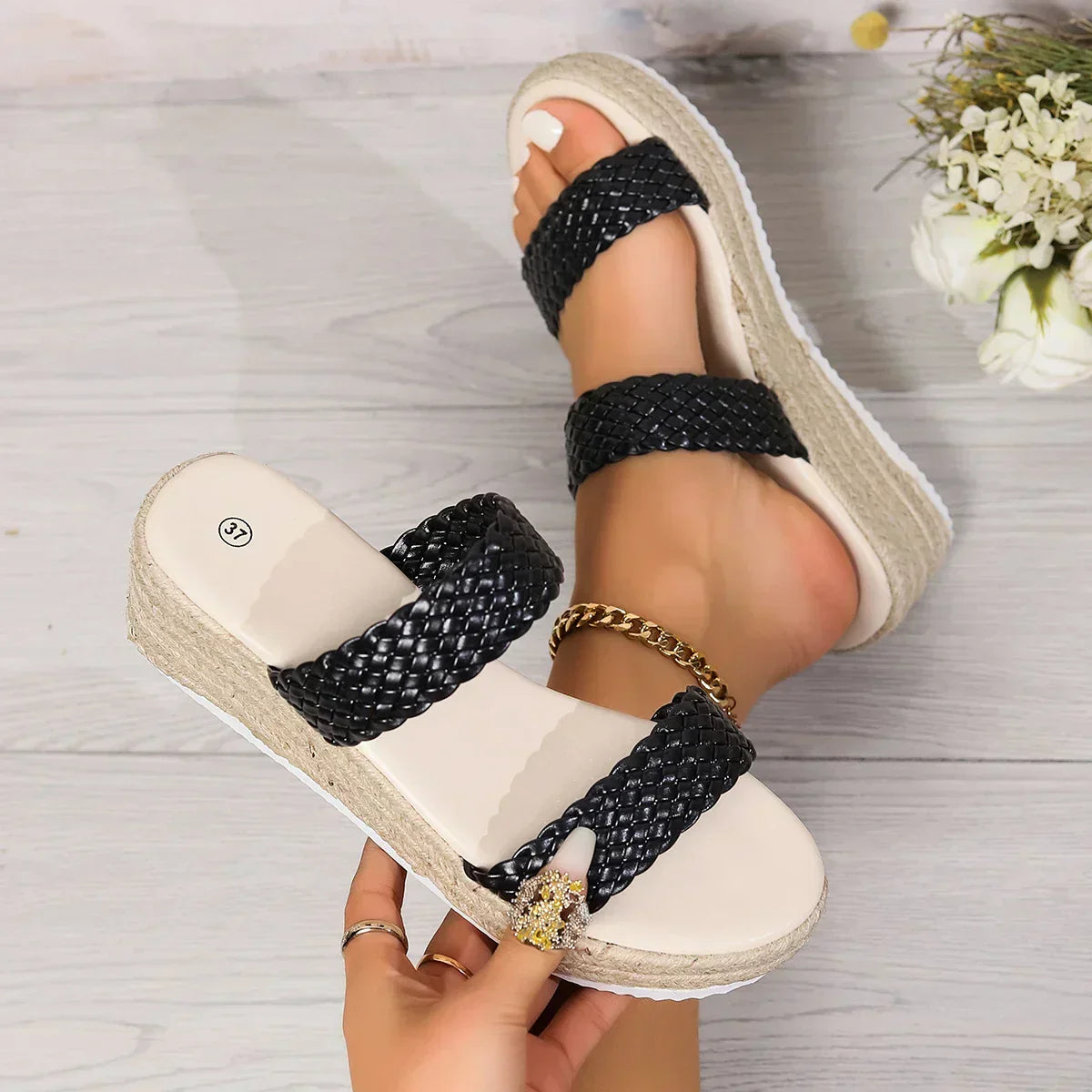 Theodora | Women's Cushioned Wedge Sandals