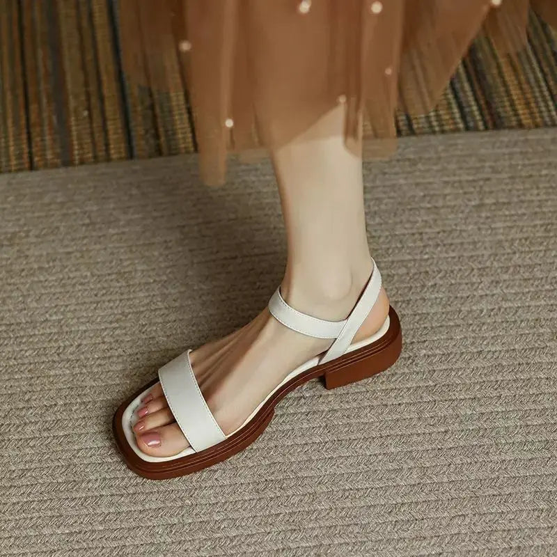 Adelaide | Women's Slip-On Buckle Sandals